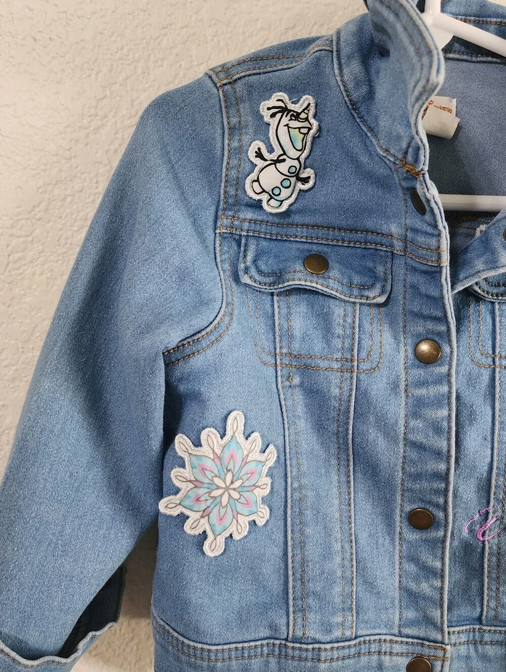 Disney Tutu Couture FROZEN Girls' 4T Denim Jean Jacket